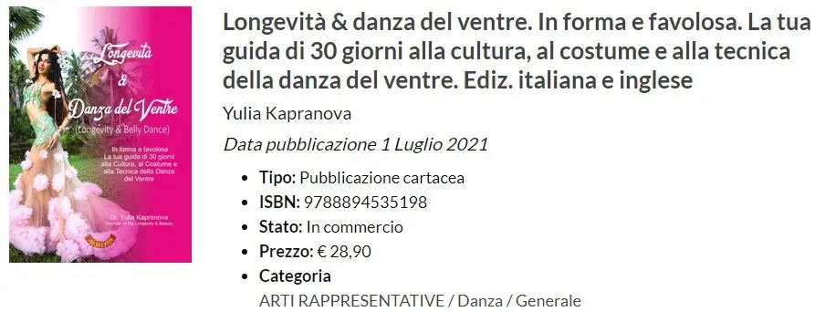 longevità e danza del ventre